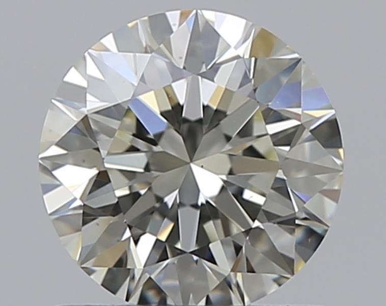 0.77 CaratL-VS2 EX Cut Round Diamond