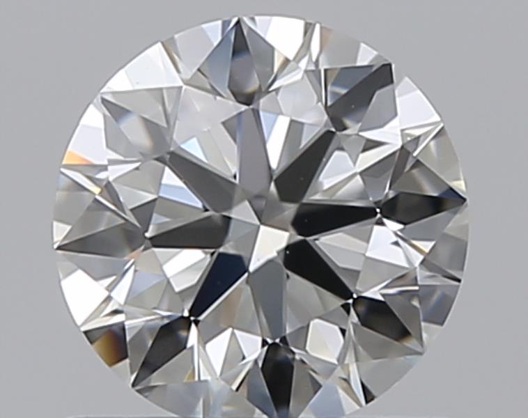 0.63 CaratF-VVS1 EX Cut Round Diamond