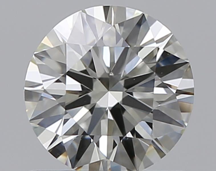 0.65 CaratL-VS2 EX Cut Round Diamond