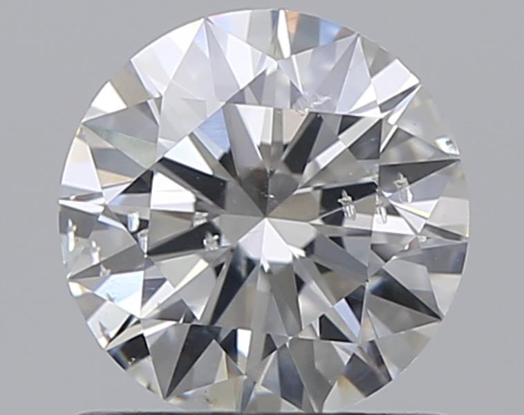 0.75 CaratH-SI2 EX Cut Round Diamond