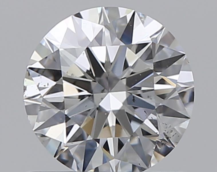 0.62 CaratF-SI1 EX Cut Round Diamond