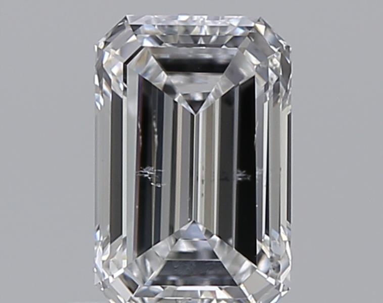 0.7 CaratE-SI2 - Cut Emerald Diamond