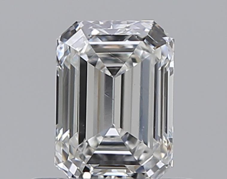 0.51 CaratF-VS1 - Cut Emerald Diamond