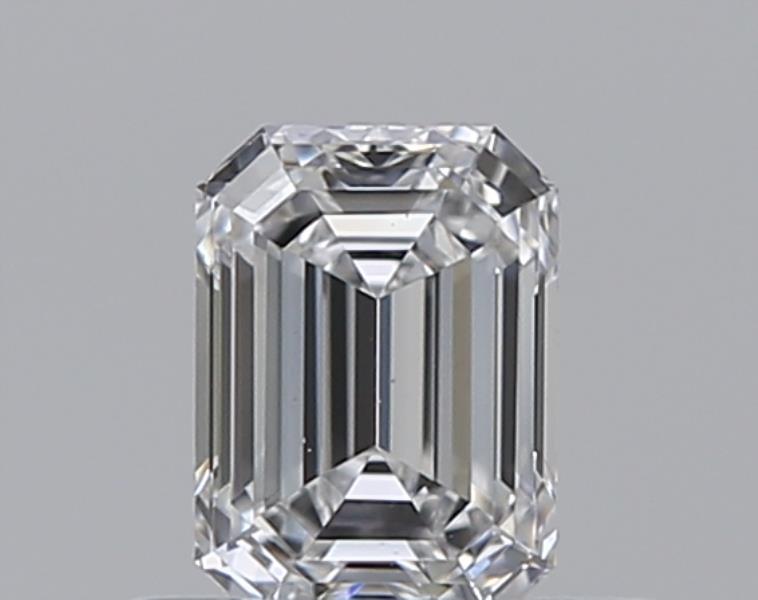 0.41 CaratE-VS1 - Cut Emerald Diamond