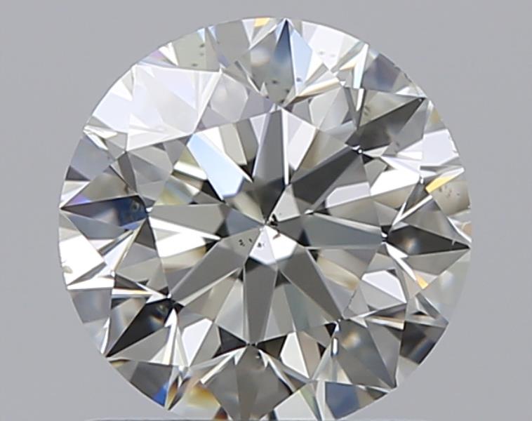 0.9 CaratK-SI1 EX Cut Round Diamond