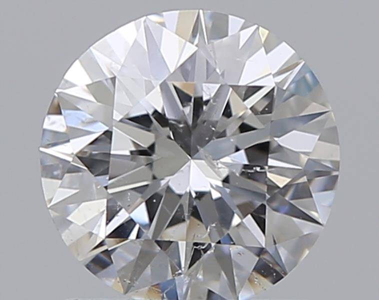 0.81 CaratF-SI2 EX Cut Round Diamond