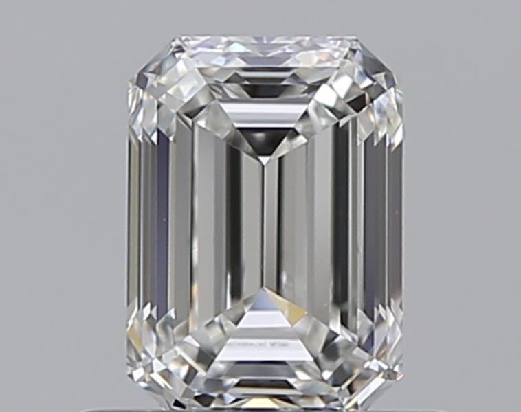 0.58 CaratG-VVS2 - Cut Emerald Diamond