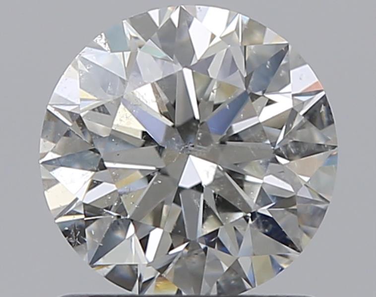 0.92 CaratI-I1 EX Cut Round Diamond
