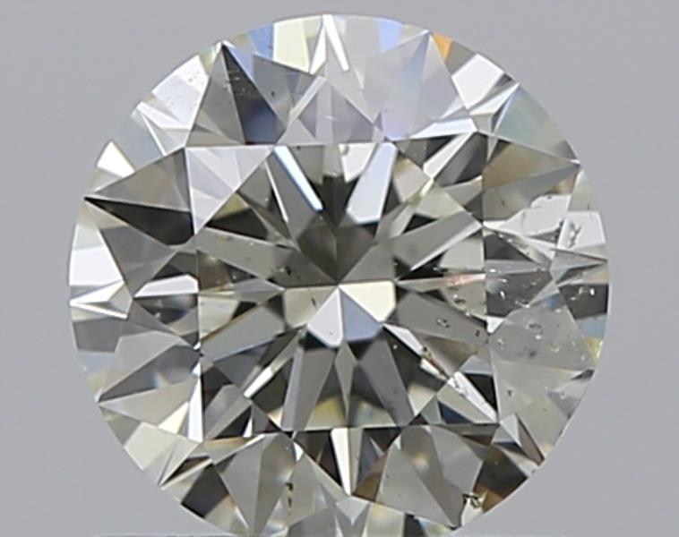0.7 CaratL-SI2 EX Cut Round Diamond