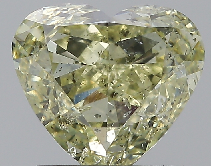 1.51 CaratFANCY- - Cut Heart Diamond