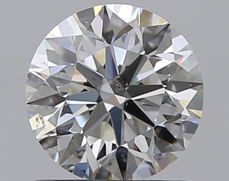 0.83 CaratI-SI1 EX Cut Round Diamond