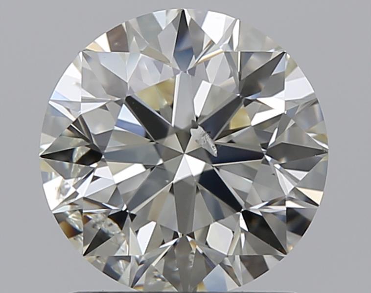 1.2 CaratJ-SI2 EX Cut Round Diamond