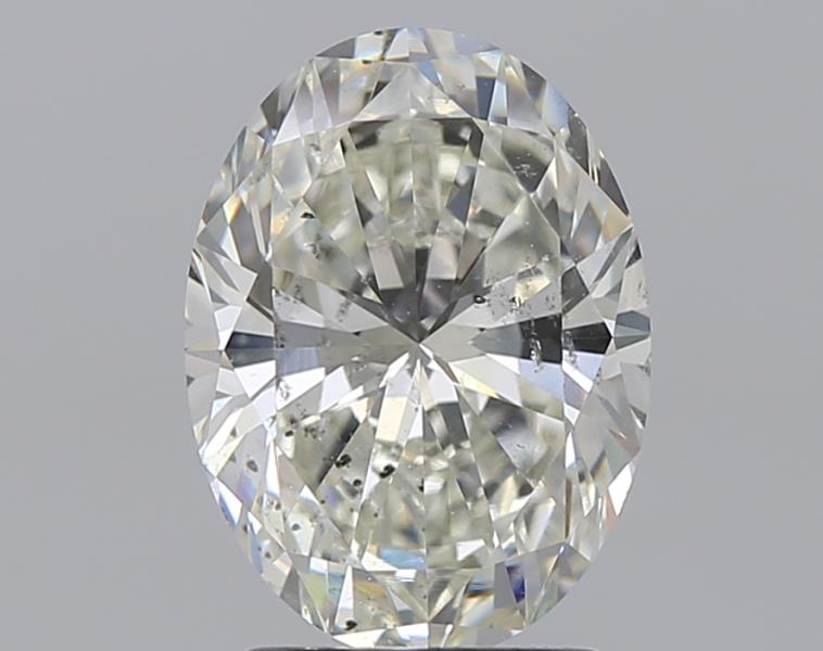 2 CaratJ-SI2 - Cut Oval Diamond