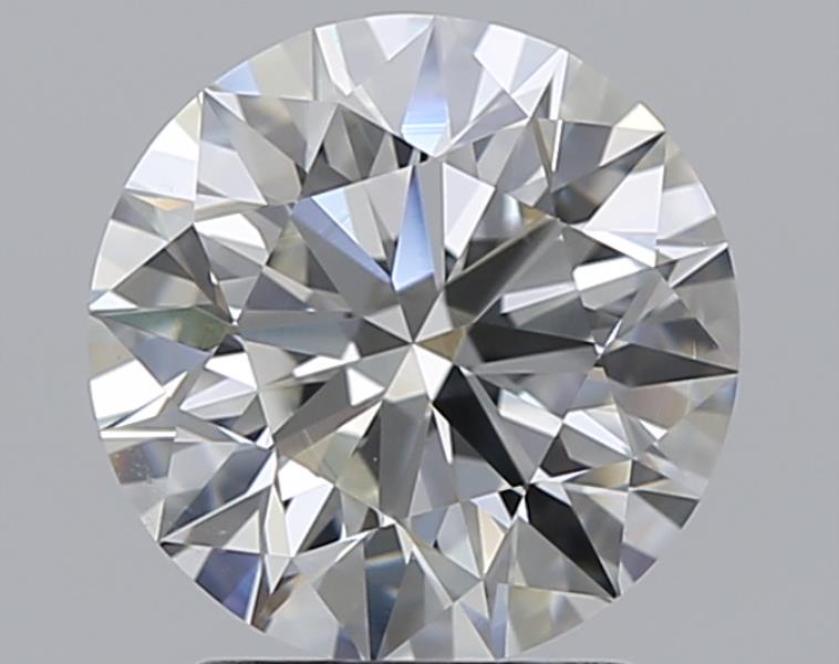 2.01 CaratI-VS2 EX Cut Round Diamond