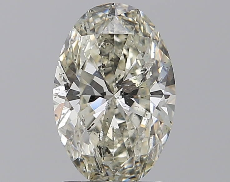 1.7 CaratJ-SI2 - Cut Oval Diamond
