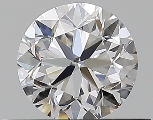 0.42 CaratF-VS1 EX Cut Round Diamond