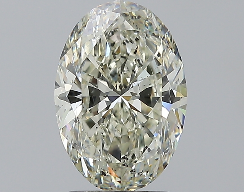 2.01 CaratL-SI2 - Cut Oval Diamond