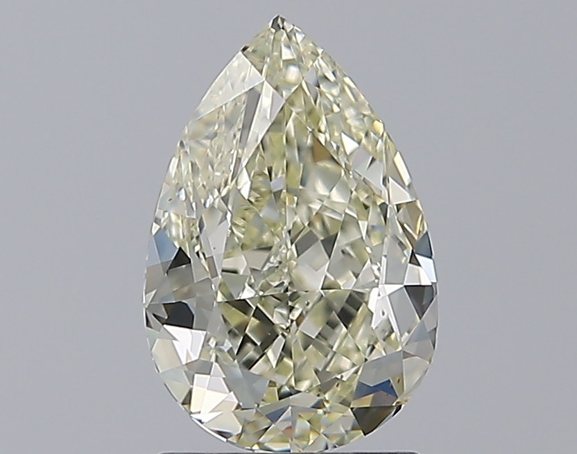 2.01 CaratU-V-VS1 - Cut Pear Diamond