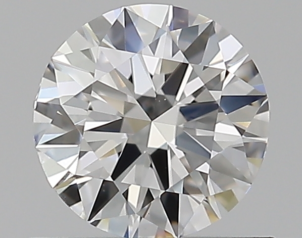 0.65 CaratF-VS1 EX Cut Round Diamond