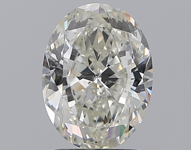 2.01 CaratJ-SI2 - Cut Oval Diamond
