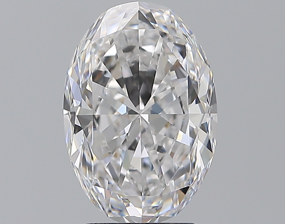 3 CaratD-IF - Cut Oval Diamond