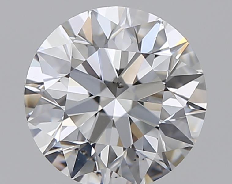 0.83 CaratE-SI1 EX Cut Round Diamond