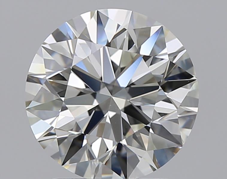 1.79 CaratJ-VVS1 EX Cut Round Diamond
