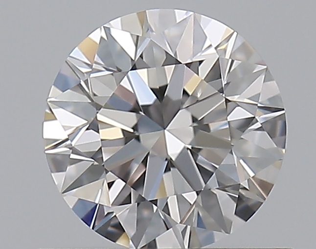 0.65 CaratE-VVS1 EX Cut Round Diamond