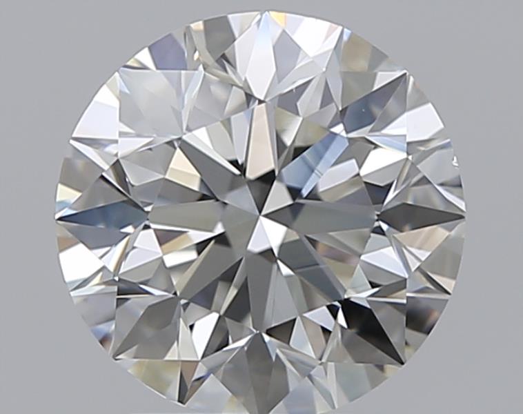 2 CaratH-VS1 EX Cut Round Diamond