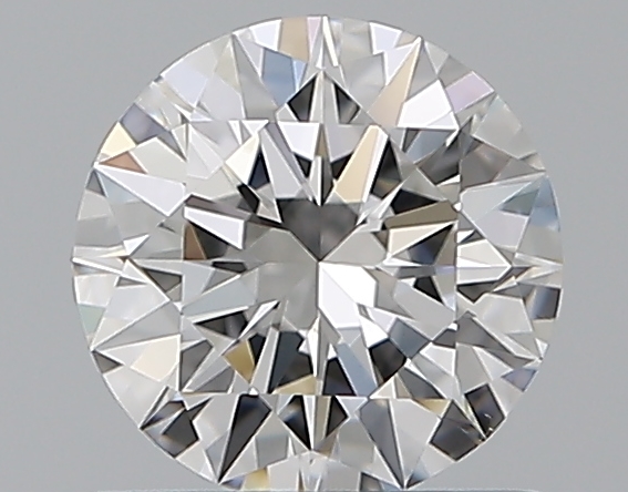 0.66 CaratD-VVS1 EX Cut Round Diamond