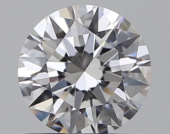 0.61 CaratE-VVS1 EX Cut Round Diamond