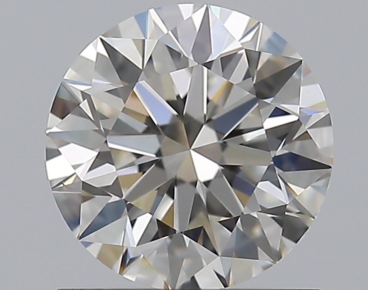 0.96 CaratI-VS2 EX Cut Round Diamond