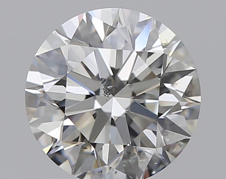 0.87 CaratI-SI2 EX Cut Round Diamond