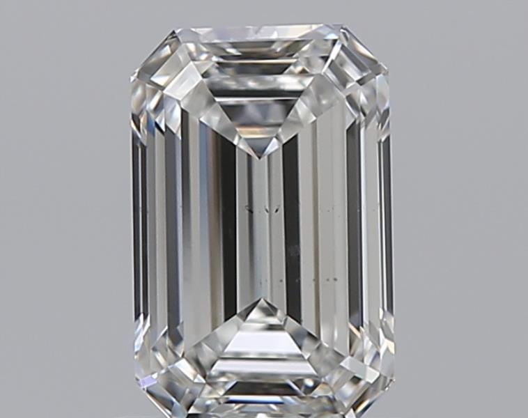 0.81 CaratG-SI1 - Cut Emerald Diamond