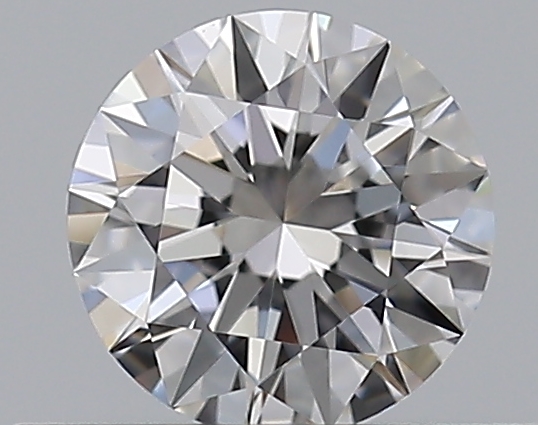 0.37 CaratE-VVS1 EX Cut Round Diamond