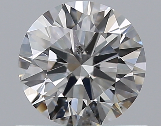 0.65 CaratG-SI2 EX Cut Round Diamond