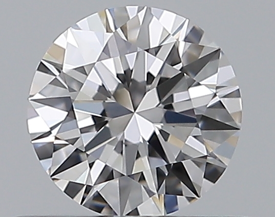 0.37 CaratD-VVS2 EX Cut Round Diamond