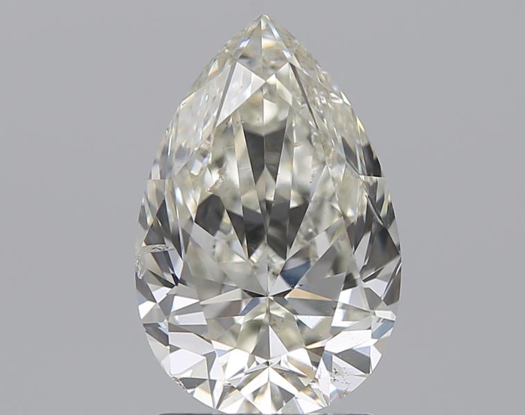 1.7 CaratJ-SI2 - Cut Pear Diamond