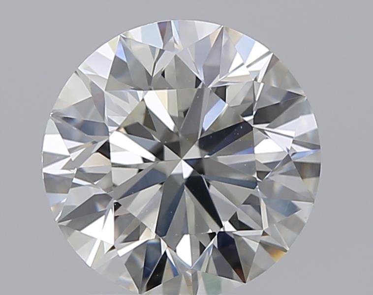 2.01 CaratH-VS1 EX Cut Round Diamond
