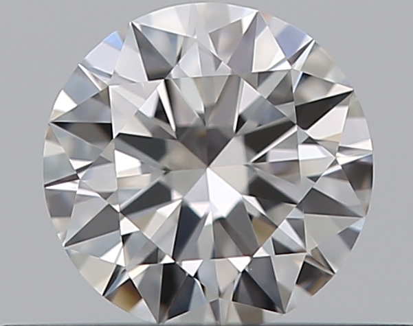 0.33 CaratD-VVS2 EX Cut Round Diamond