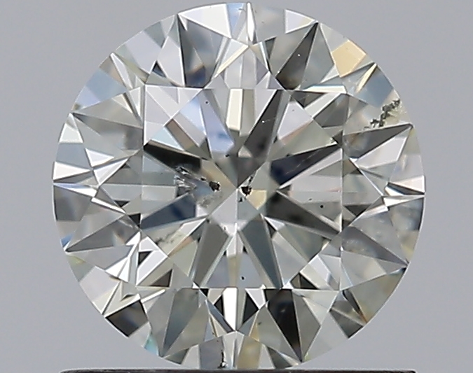 0.91 CaratL-SI2 EX Cut Round Diamond