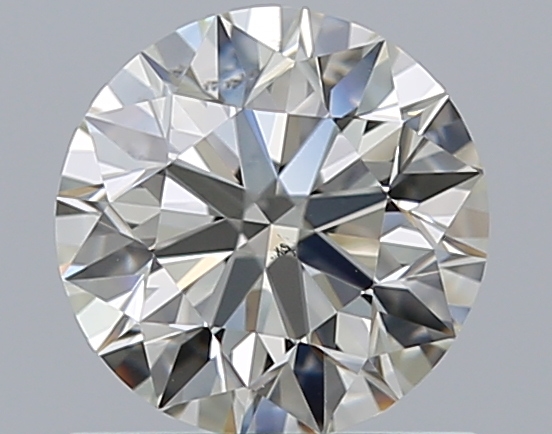 0.9 CaratJ-SI1 EX Cut Round Diamond