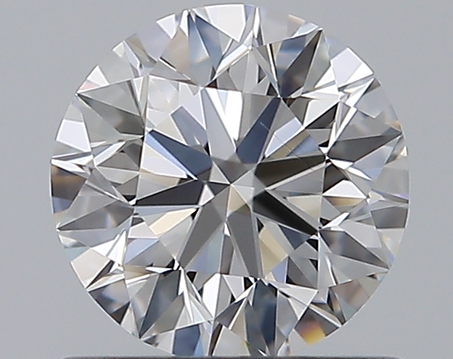 0.75 CaratD-VVS1 EX Cut Round Diamond