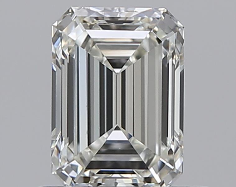 0.59 CaratI-VS1 - Cut Emerald Diamond