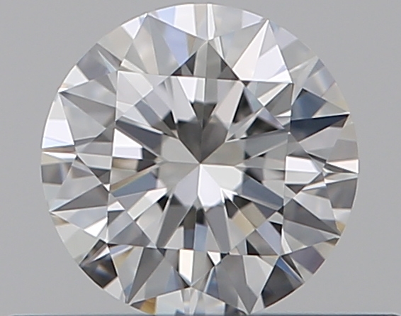 0.37 CaratF-IF EX Cut Round Diamond