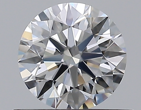 0.57 CaratE-IF EX Cut Round Diamond