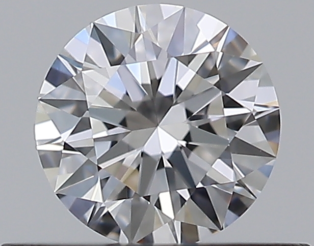 0.37 CaratE-VVS2 EX Cut Round Diamond