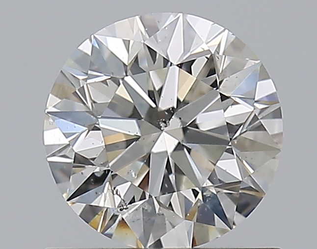 0.8 CaratH-SI2 EX Cut Round Diamond