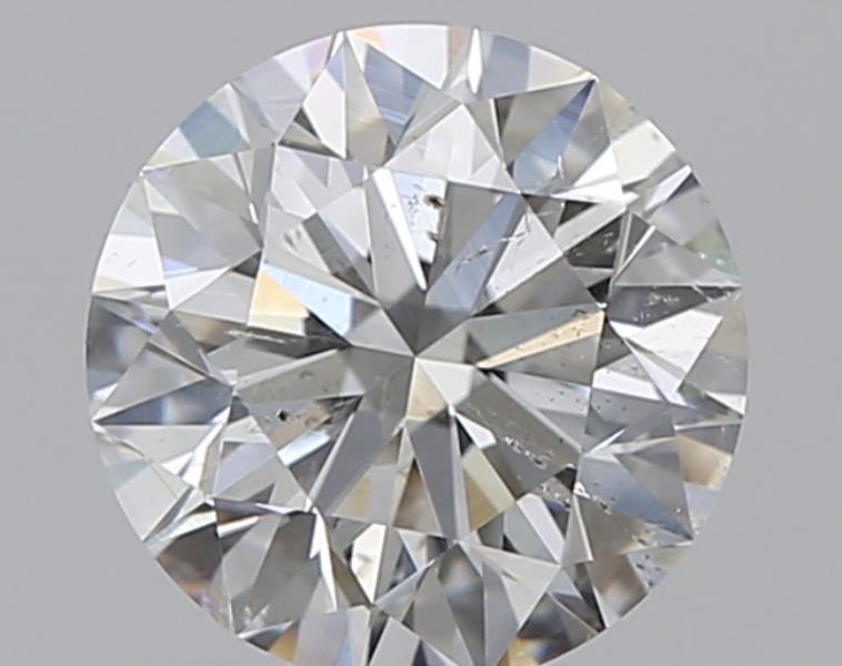0.83 CaratH-SI2 EX Cut Round Diamond