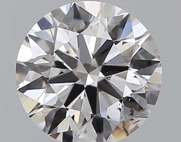 0.77 CaratG-SI1 EX Cut Round Diamond